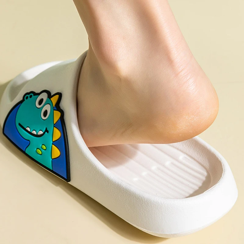 Children Slippers Cartoon Soft Sole Anti slip Indoor Bathing for Girls and Boys