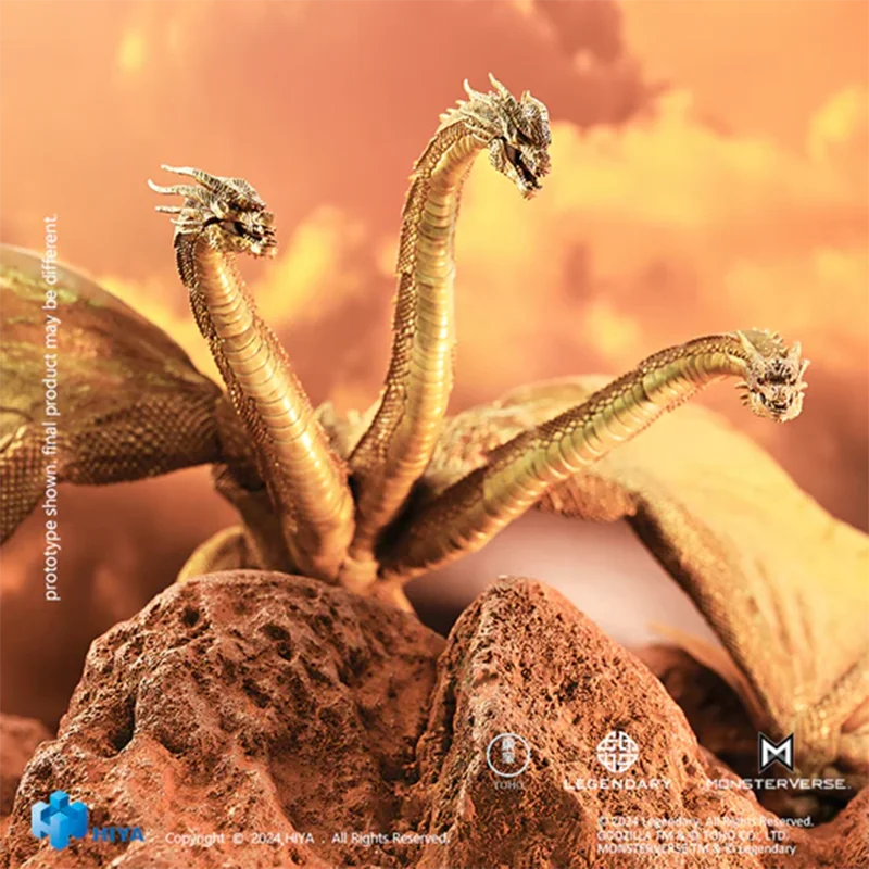 Оригинальный HIYA 14 дюймов, Godzilla король монстров King Ghidorah, Гравитационный луч Ver. Искусственные Аниме фигурки, модели игрушек (art.: 3920c832afb0d) - 3920c832afb0d