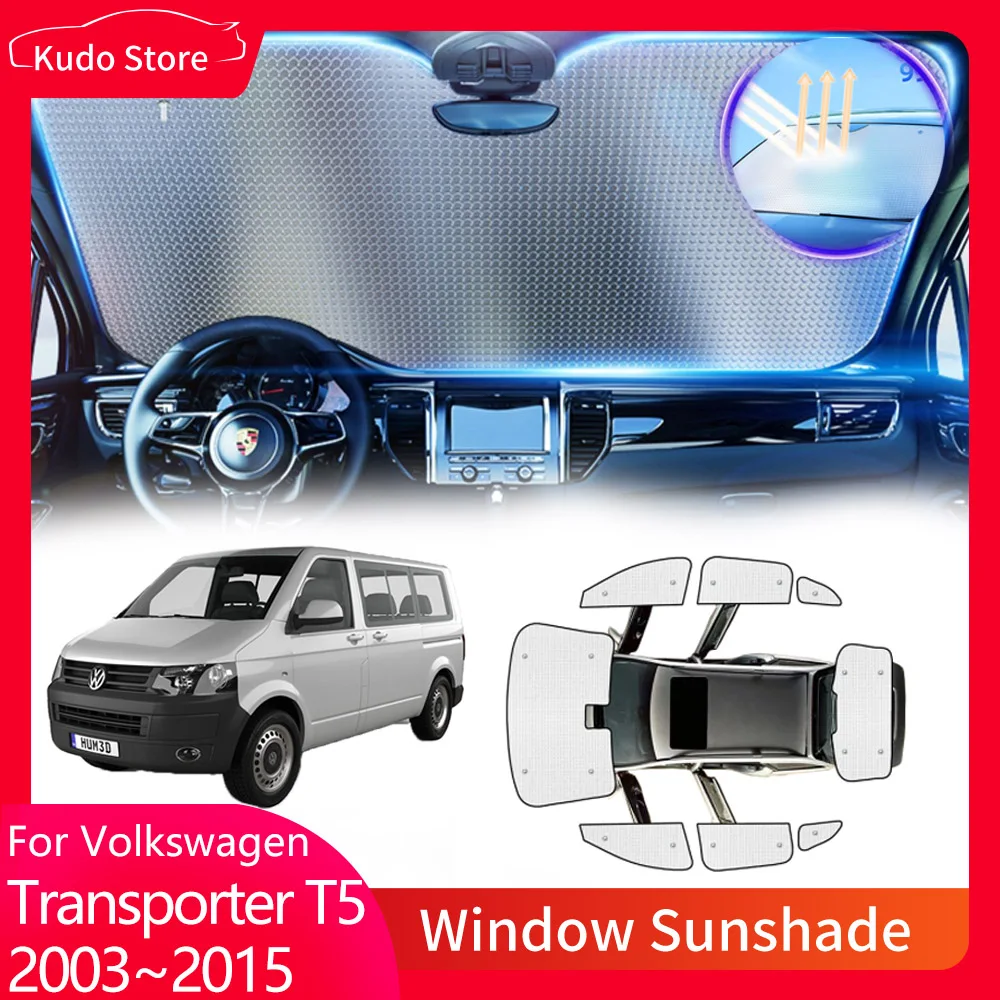 Coperture Complete Parasole Per Volkswagen Vw Transporter T5 Caravelle Multivan Doubleback Lwb 2003 ~ 2015 2004 2005 2006 2007 2008 2009 2010 2011 201