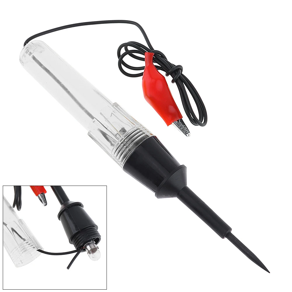 

6V 24V Middle Size Voltage Circuit Tester Car Test Volt Meter Long Probe Pen Light Bulb Automobile Maintenance Tools for Car