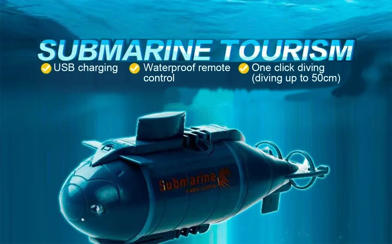 Liutong Mini Wireless Remote Control Submarine Ship Toy Rc Submarine Rc Boat