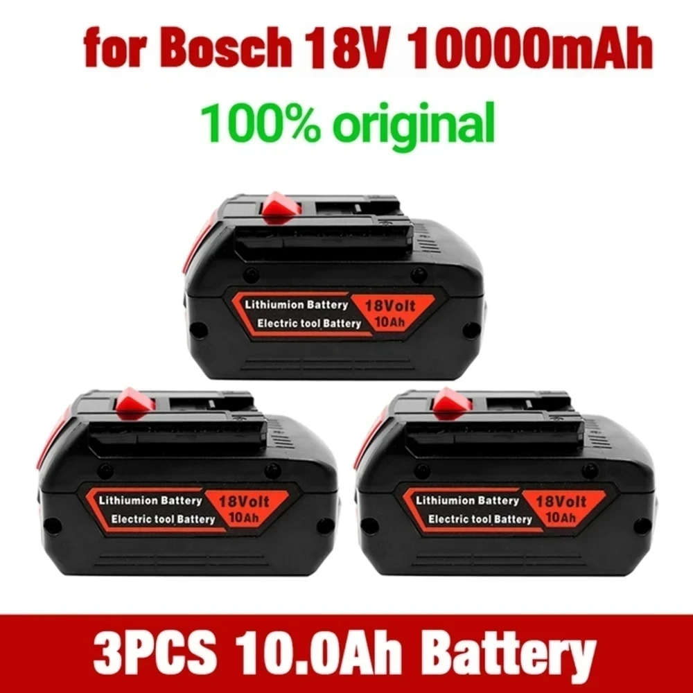 

Аккумулятор аккумуляторный для Bosch, 10000 мАч, 18 в, 10 Ач