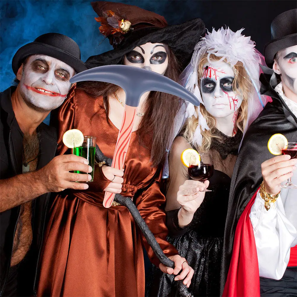 4개입 풍선식 곡괭이 장난감 안전 PVC 소재 숨겨진 에어 플러그 미끄럼 방지 그립 생일, 할로윈, 수영장 파티용