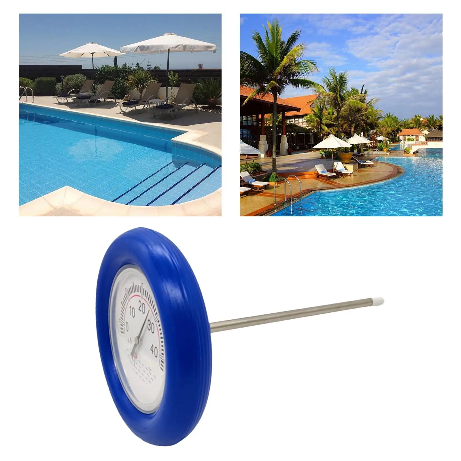 

Accurate Swimming Pool Pond Spa Floating Thermometer Easy Read Durable