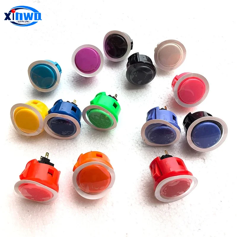 Sanwa Obsf-30 푸시 단추 게임 조이스틱 히트박스 컨트롤러, 제로 딜레이 보드 키트, 아케이드 SNK 네오 지오 컨트롤 스위치, 원 오리지널