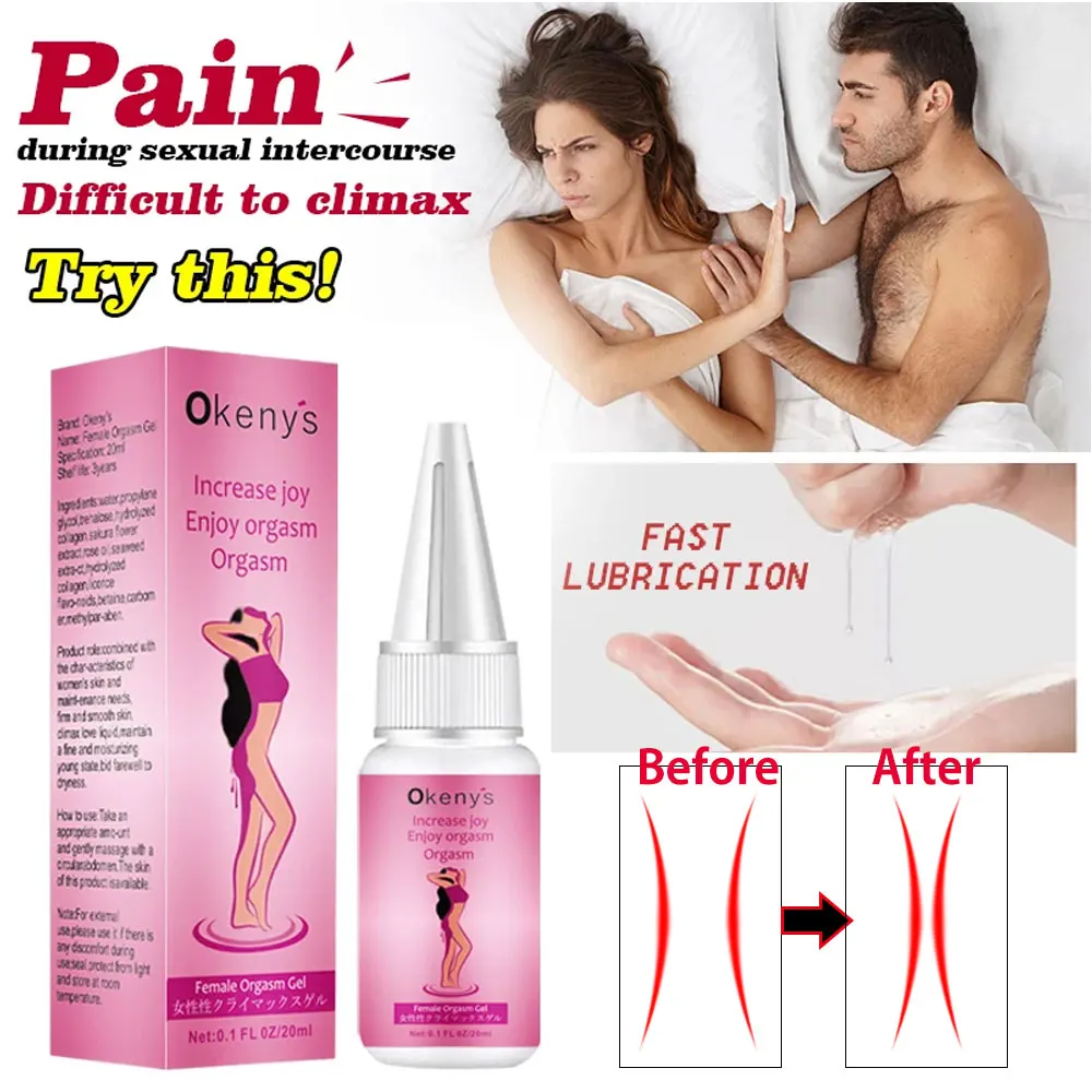 Female Squirting Fast Orgasm Gel for Women Stimulant Sex Massage Oil Climax Libido Booster Exciter Vaginal Tight sex toys