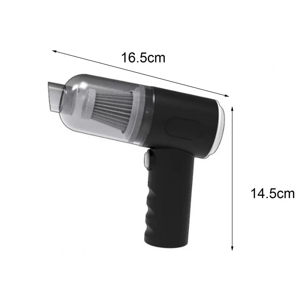 Handheld Car Vacuum Cleaner Kit Strong Suction Low Noise Lightweight Rechargeable Portable Wireless Car Cleaner Dust Remover