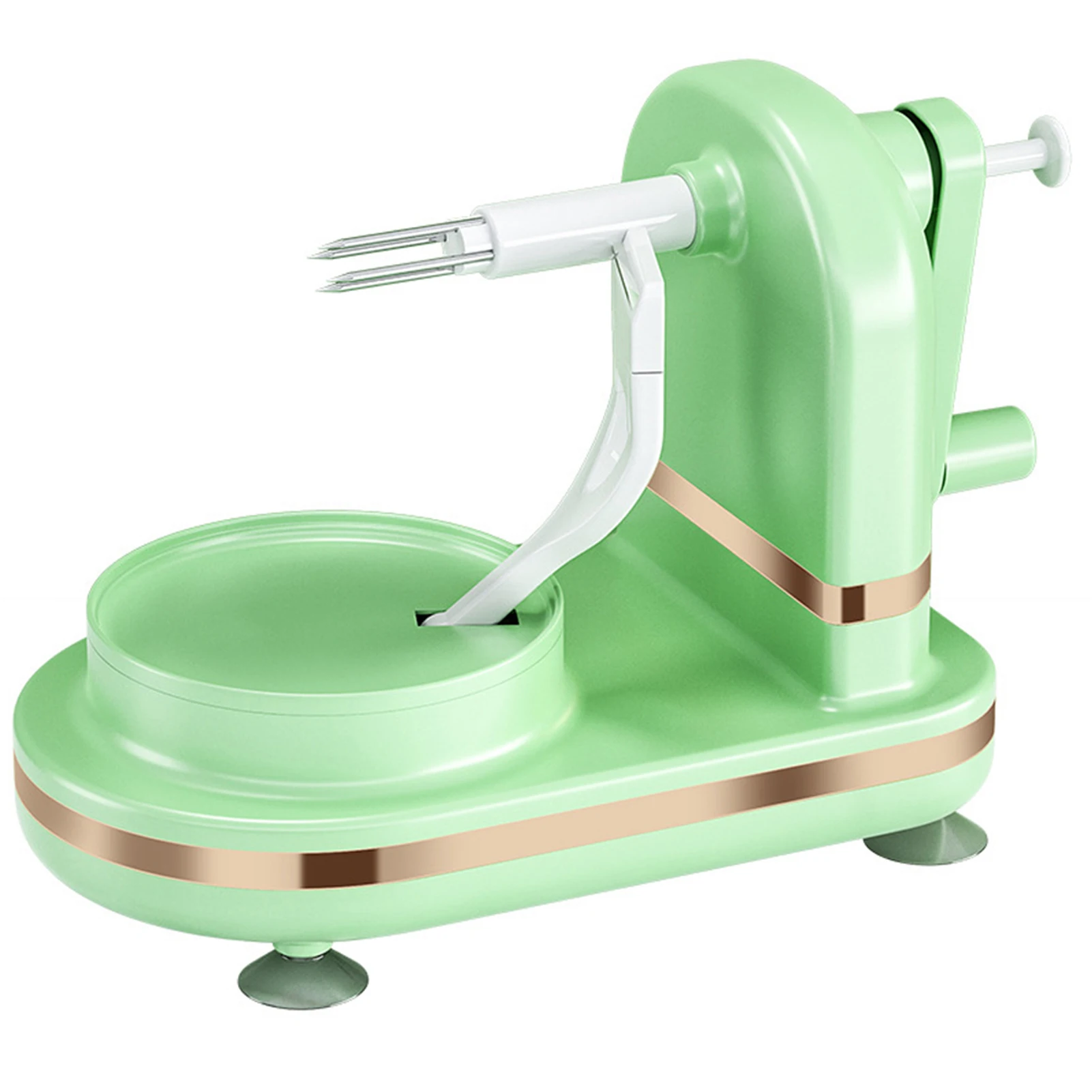 Hand Operated Apples Peeler Multipurpose Stainless Steel Fruit Slicers For Fruit Peach