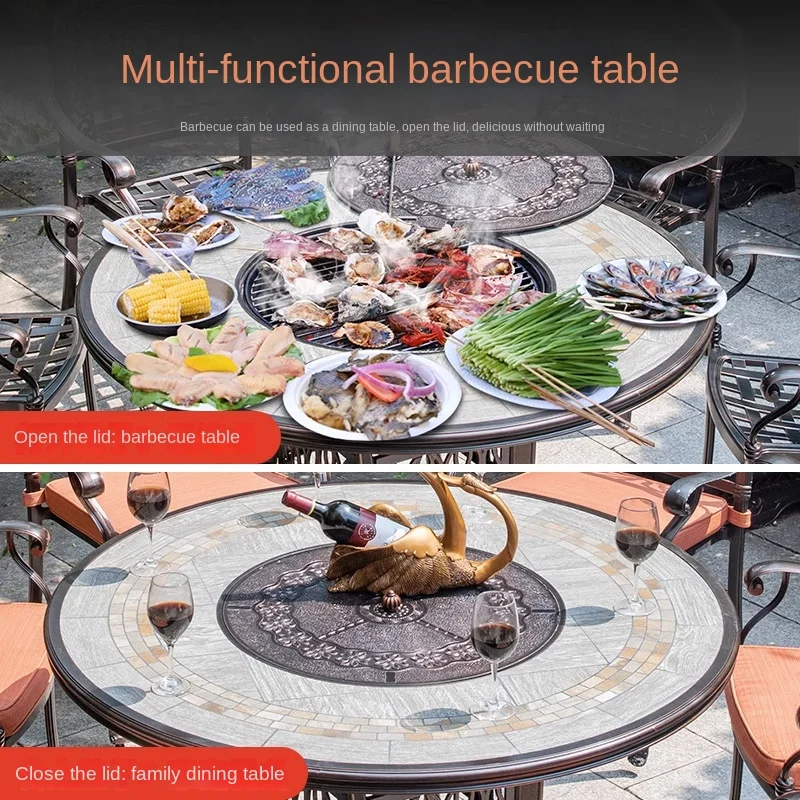 The product can be customized. Outdoor barbecue tables and chairs courtyard home barbecue grill smokeless Korean multifunctional equipment shower shampoo chairs children artifact folding hair wash shampoo chairs stool home fotel fryzjerski furniture qf50sc