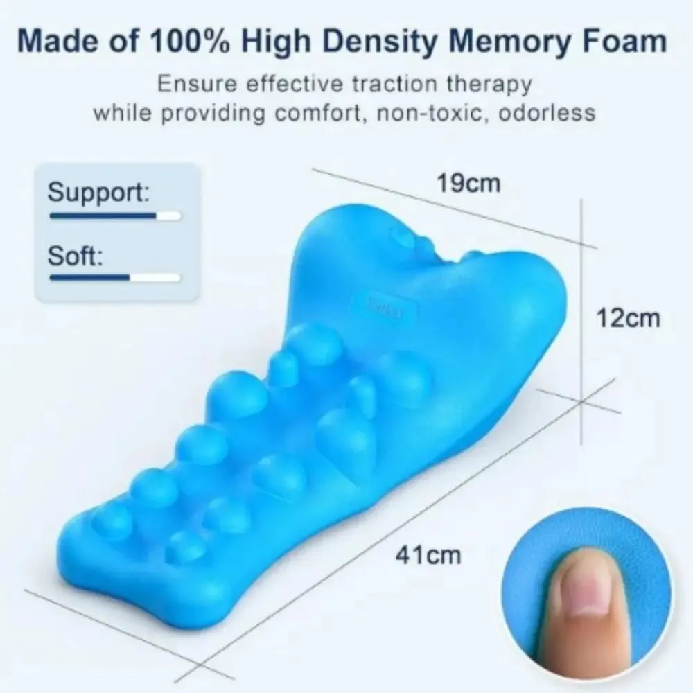 Neck And Shoulder Relaxer Back Massage Point Relief Lumbar Neck Hunchback Pull Up Durable Wearable