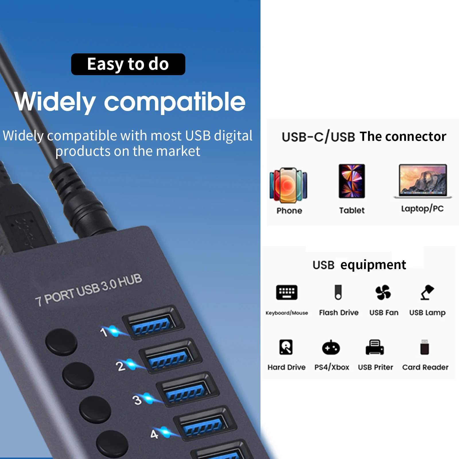 Interruptor, Adaptador de Energia, Expansor Múltiplo com