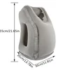 Inflatable Travel Pillow Portable Cushion Neck Pillow Travel Pillow Cushion Padding for Airplane Car Office Neck Nap Pillows 6