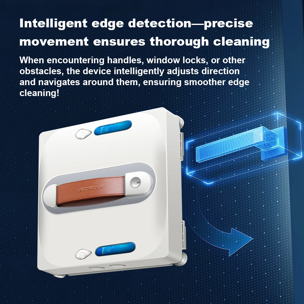 Liectroux S11، روبوت للنوافذ تحكم تطبيق وريموت عن...
