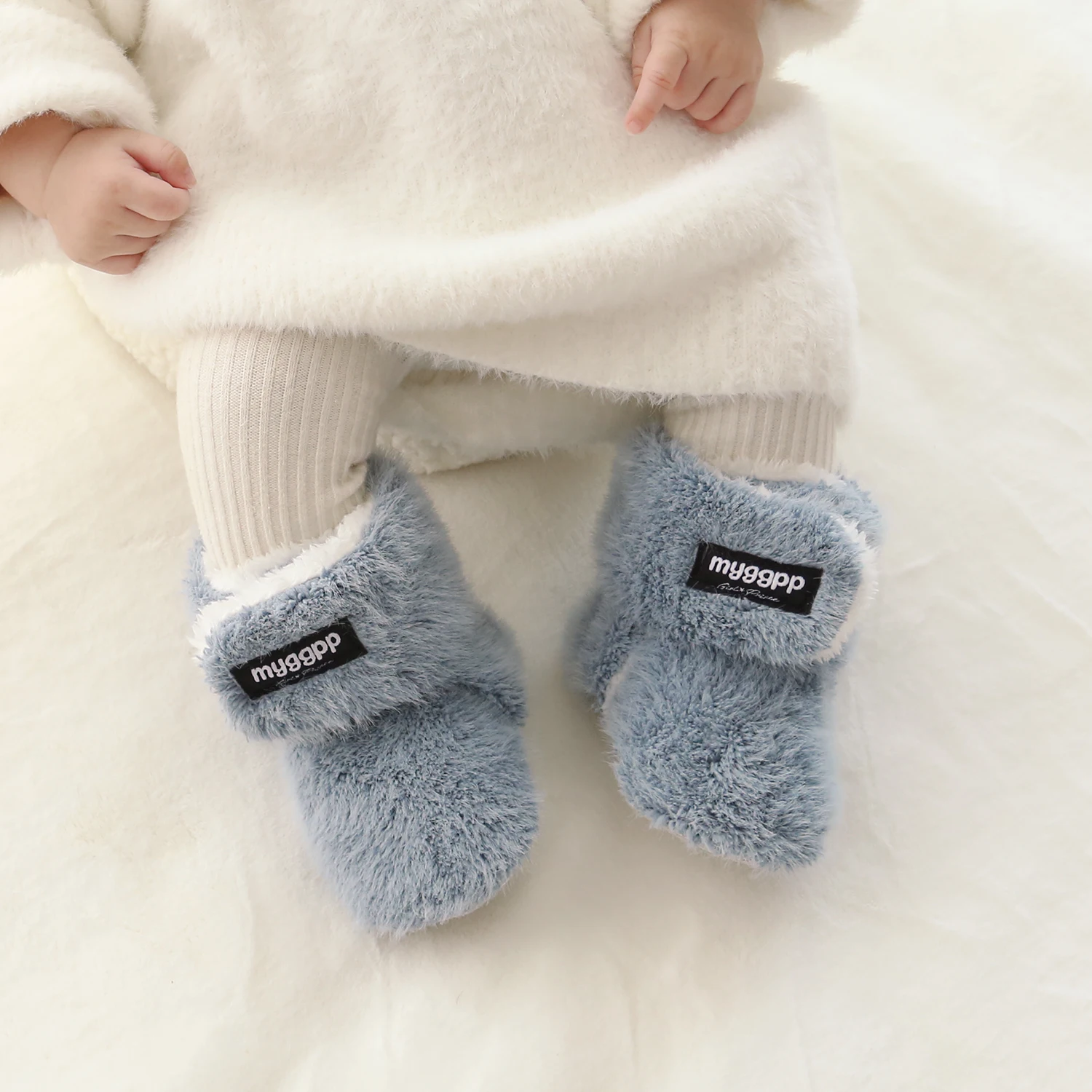 Baby Boy Girl Boots Winter Snow Anti-Slip Soft Sole Warm Infant Toddler Prewalker Booties