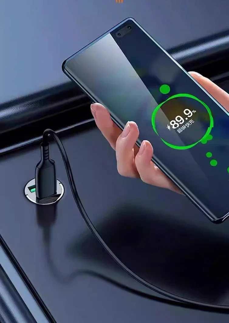 100W Car Charger Lighter PD Fast Charging Any Mobile Phone For