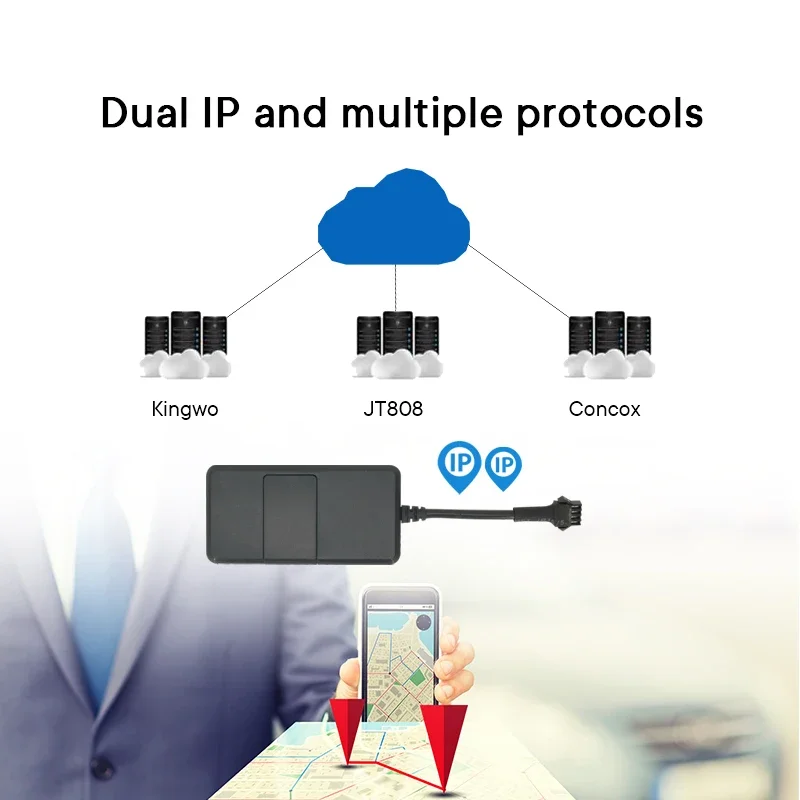 GPS Tracking System Mobile Tracking Software Mini GPS Tracker For Car Vehicle Bike