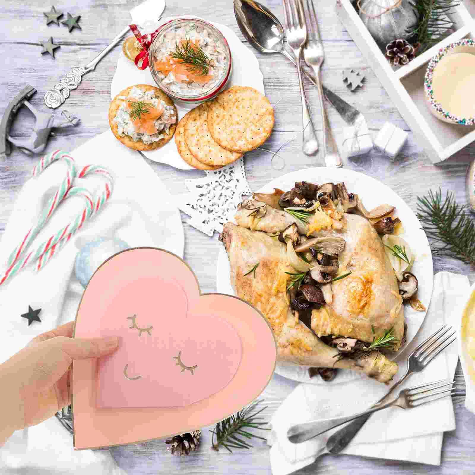 Party Paper Plate Gold Dessert Plates Tableware Food Serving Festive Tissue Child