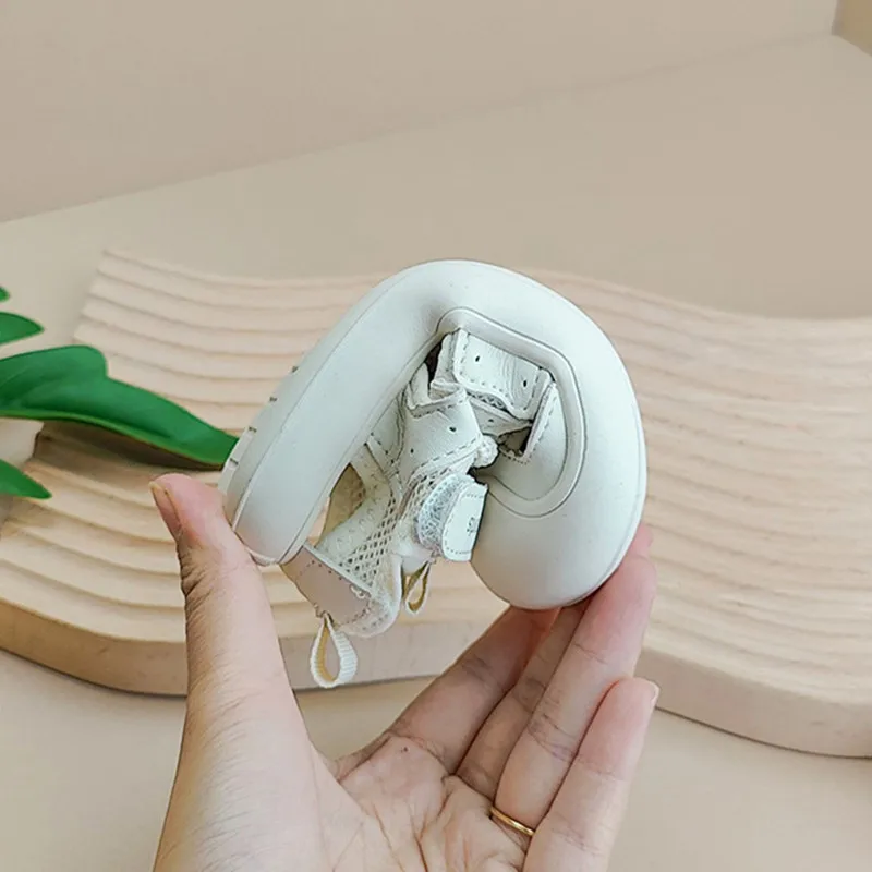 New Summer Baby Shoes Mesh Cut-outs Soft Sole Boys Sandals Closed Toe Non-slip Fashion Toddler Kids Girls Sandals Beach