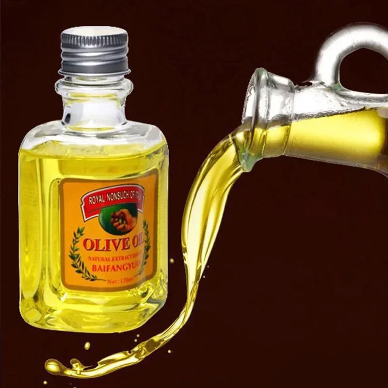 Natural Olive Oil Essence Makeup Base Oil Care Hair Skin Essential oil For Face, Hair And Body Dry Damaged Aging Skin Care
