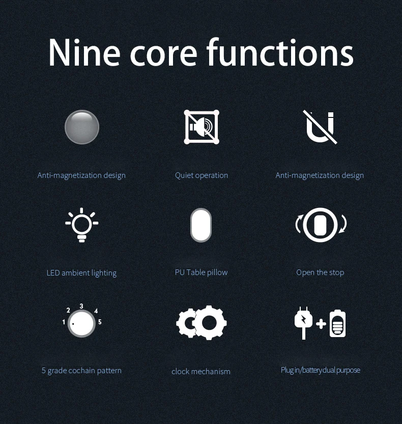 IBBETON premium automatic watch winder with quiet Mabuchi motor and carbon fiber design