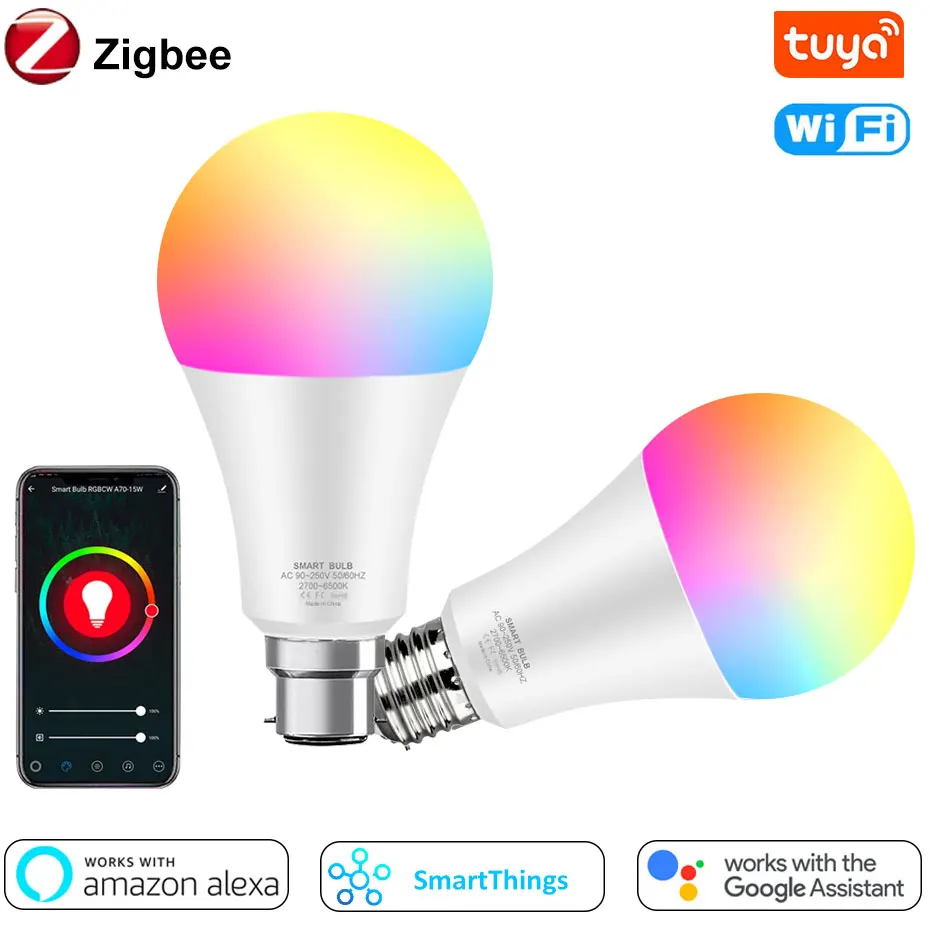 Умсветильник Светодиодная лампа Zigbee 3