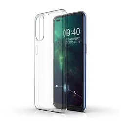 Transparent Silicone Phone Case - Soft Clear TPU Back Cover for Realme 7i Global (Clear)