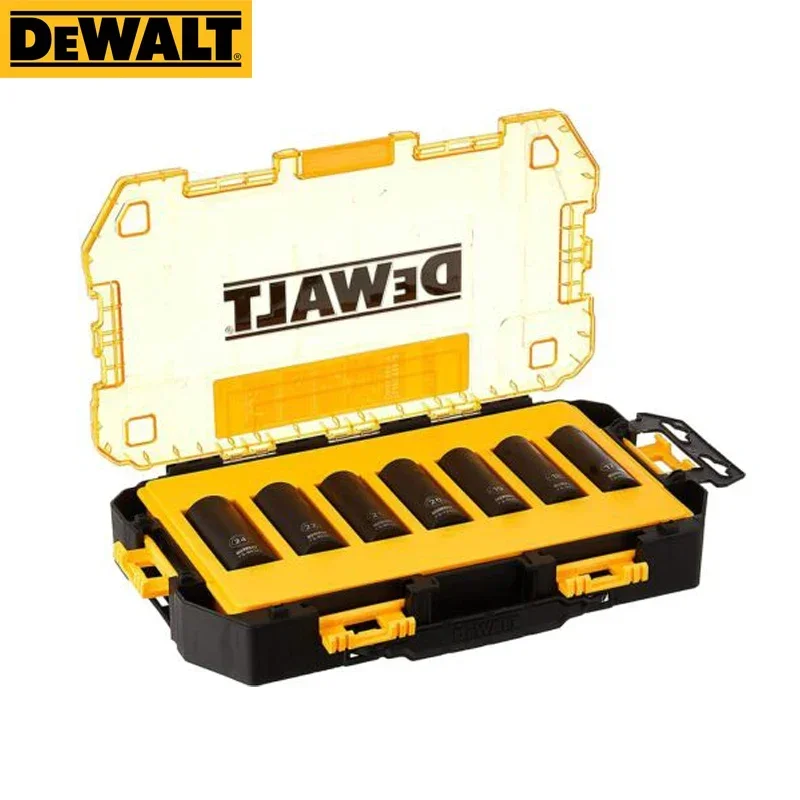 DEWALT DWMT74737 Socket Set 7Pcs 1/2 inch Drive Deep Impact Metric