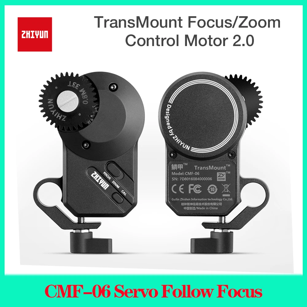 ZHIYUN CMF06 Servo Follow Focus Zoom Combo Kits for Crane 2S/Crane 3S