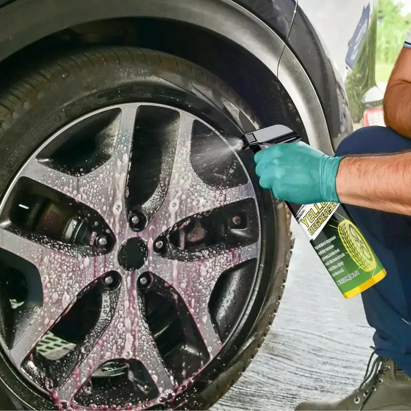 Car Tire Shine Spray Car Wheel Tire Cleaning Professional Detailing Wheeltire Cleaner Cleaning Tools 120ml For Gentle