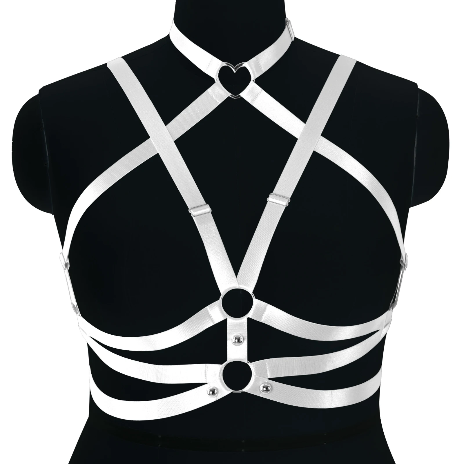 Harness For Women Bdsm Underwear Sexy Lingerie White Elastic Harness