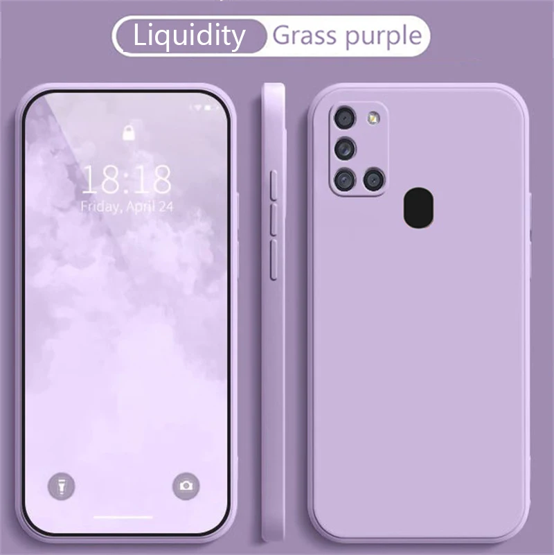Shockproof Liquid Silicone Soft Back Phone Case - Durable Protection and Sleek Design