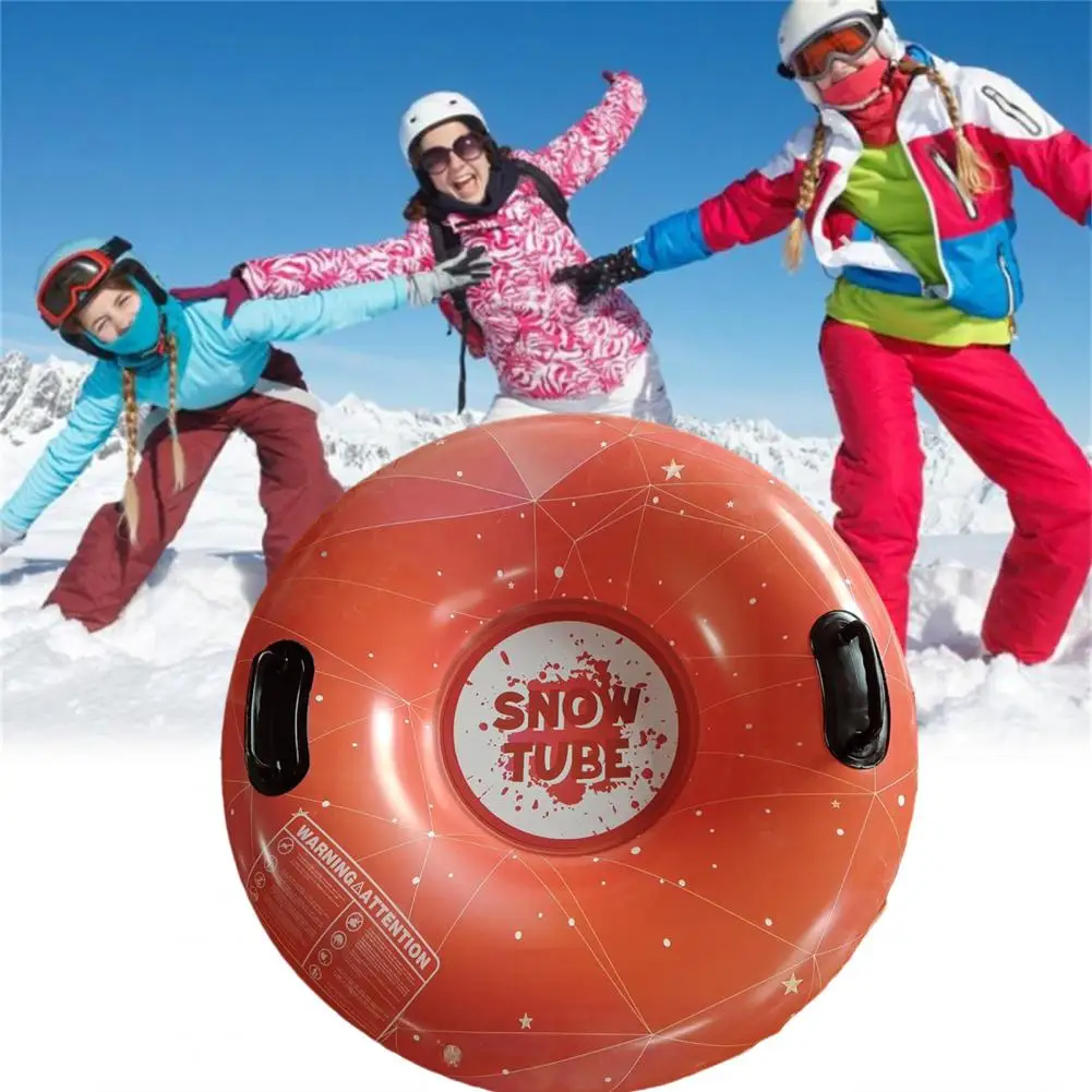 

Safety Ski Seat Cushion Snow Sled Toboggan for Kids Adults Resistant Leakproof Heavy Duty Snow Tube for Great Load Bearing Ski