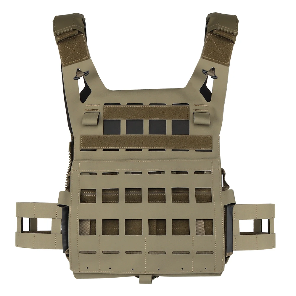Taktische Platte Träger SPC Leichte Paintball Airsoft Kampf Spiel Körper Rüstung Quick Release Einstellbare MOLLE Jagd Weste Ausrüstung – Detail 22