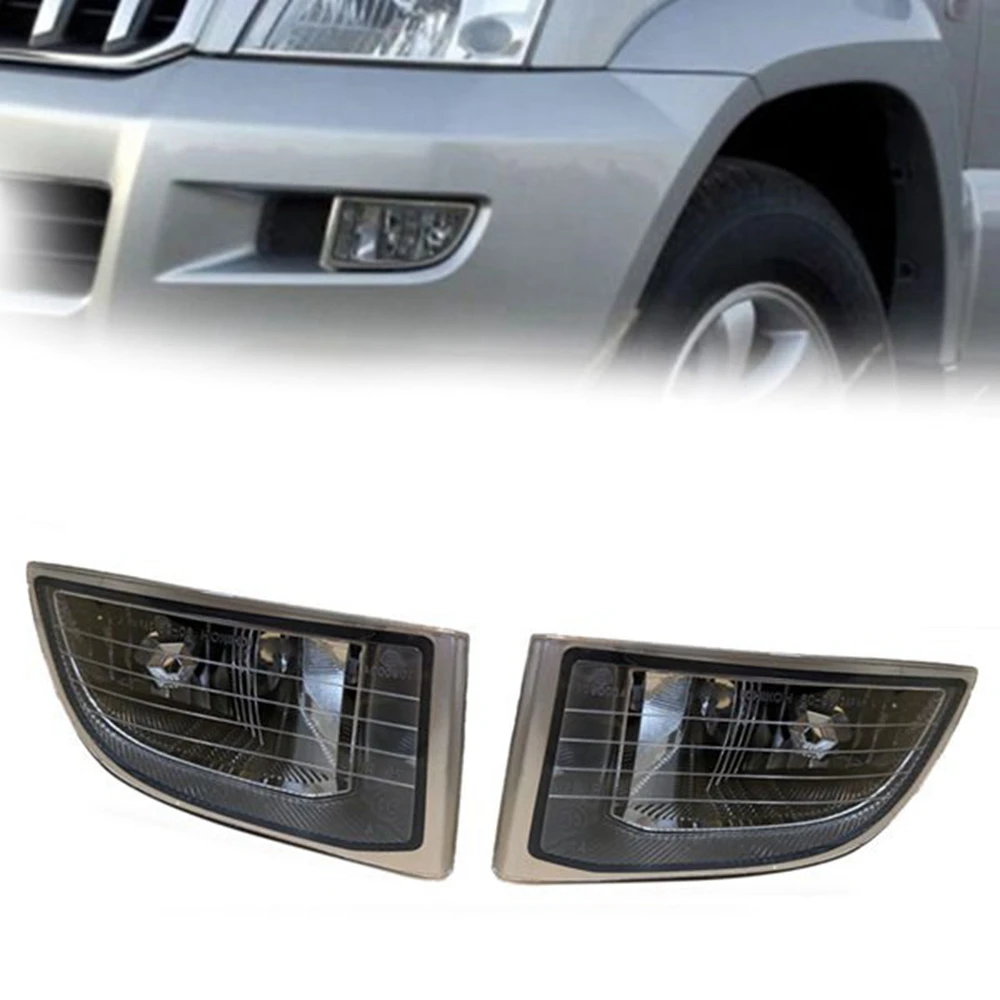 LED 안개등 헤드라이트, 도요타 랜드 크루저 프라도 120 2002-2009 안개 범퍼 안개등, 운전 램프
