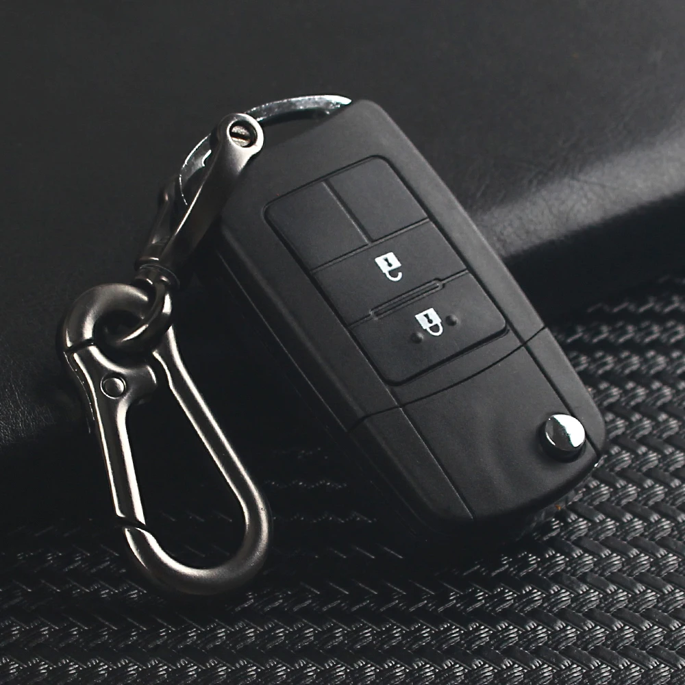 Flip Folding Remote 2 Buttons Car Key Shell Case Modified For Toyota Corolla Camry Reiz New Vios RAV4 Crown