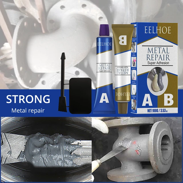 Ab Colle Acier Metal Verre Ceramique Soudage Trachome Stomatal Craquelure  Reparation Adhesif Colle, 20G