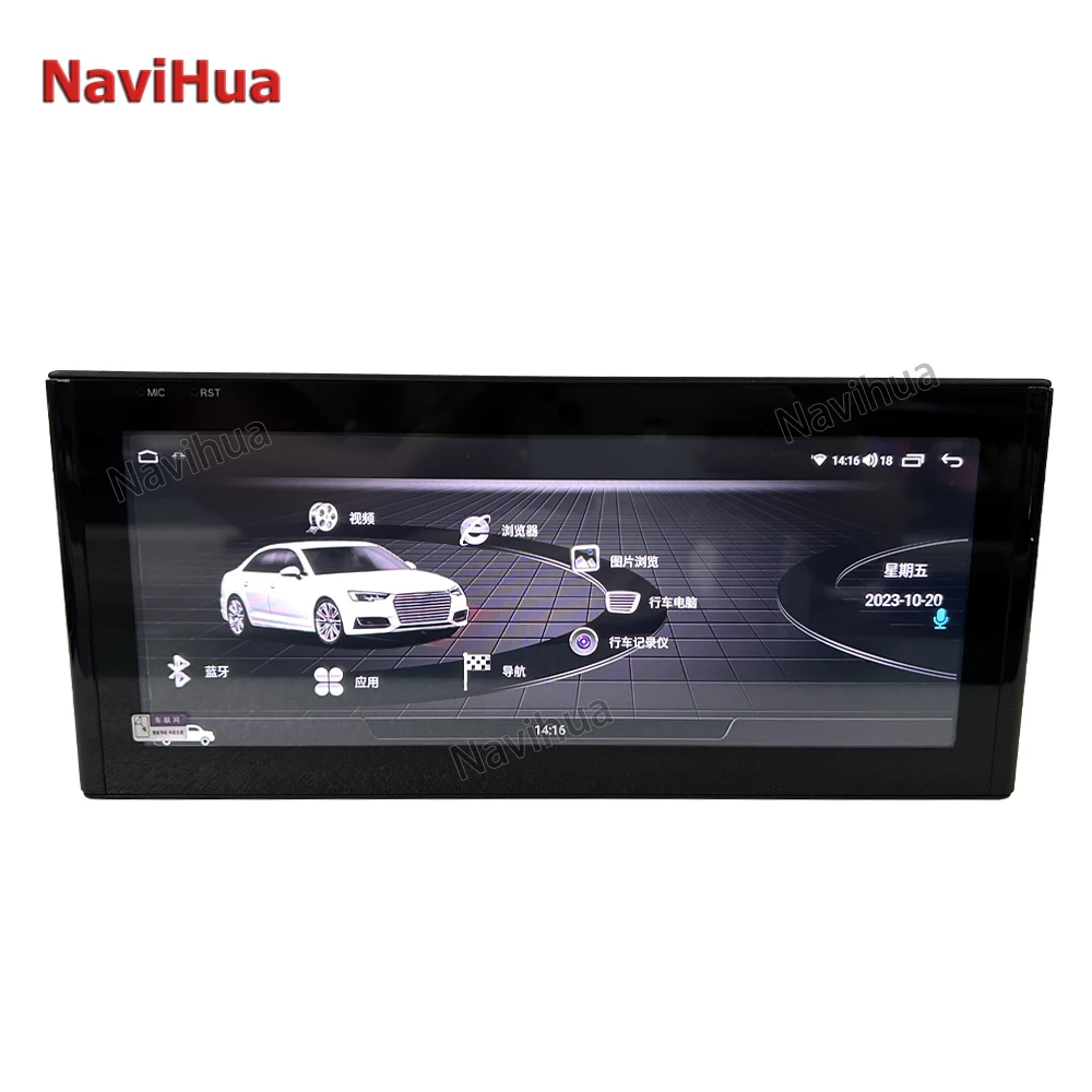 Touch Screen Car Dvd Player Navigazione Gps Android Auto Car Radio Per Audi A3 A4L A6L Q5 A1Head Unit Carplay Autoradio