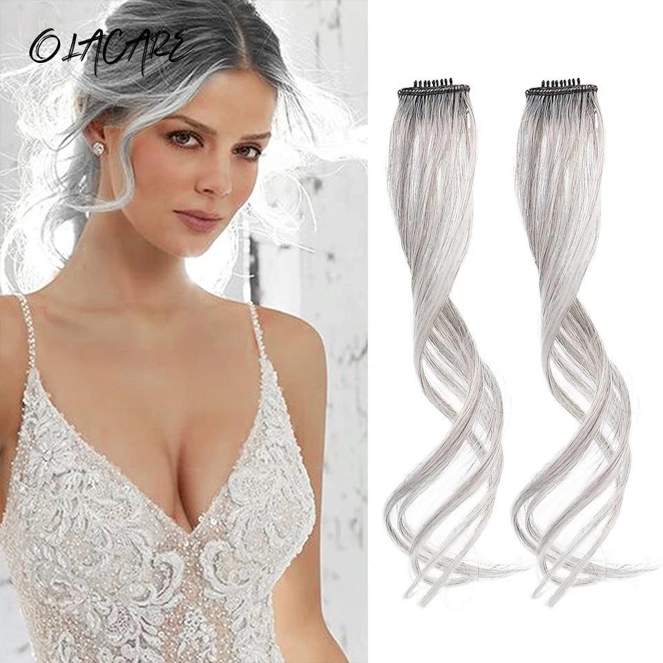 Synthetic Hair Clip In Bangs For Women Long Fake Fringe