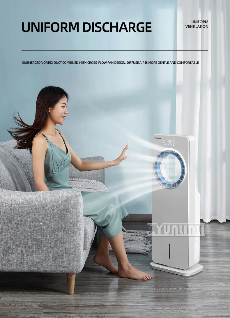 Sem Folhas, Ar Condicionado Refrigerado a Água Móvel Climatiseur