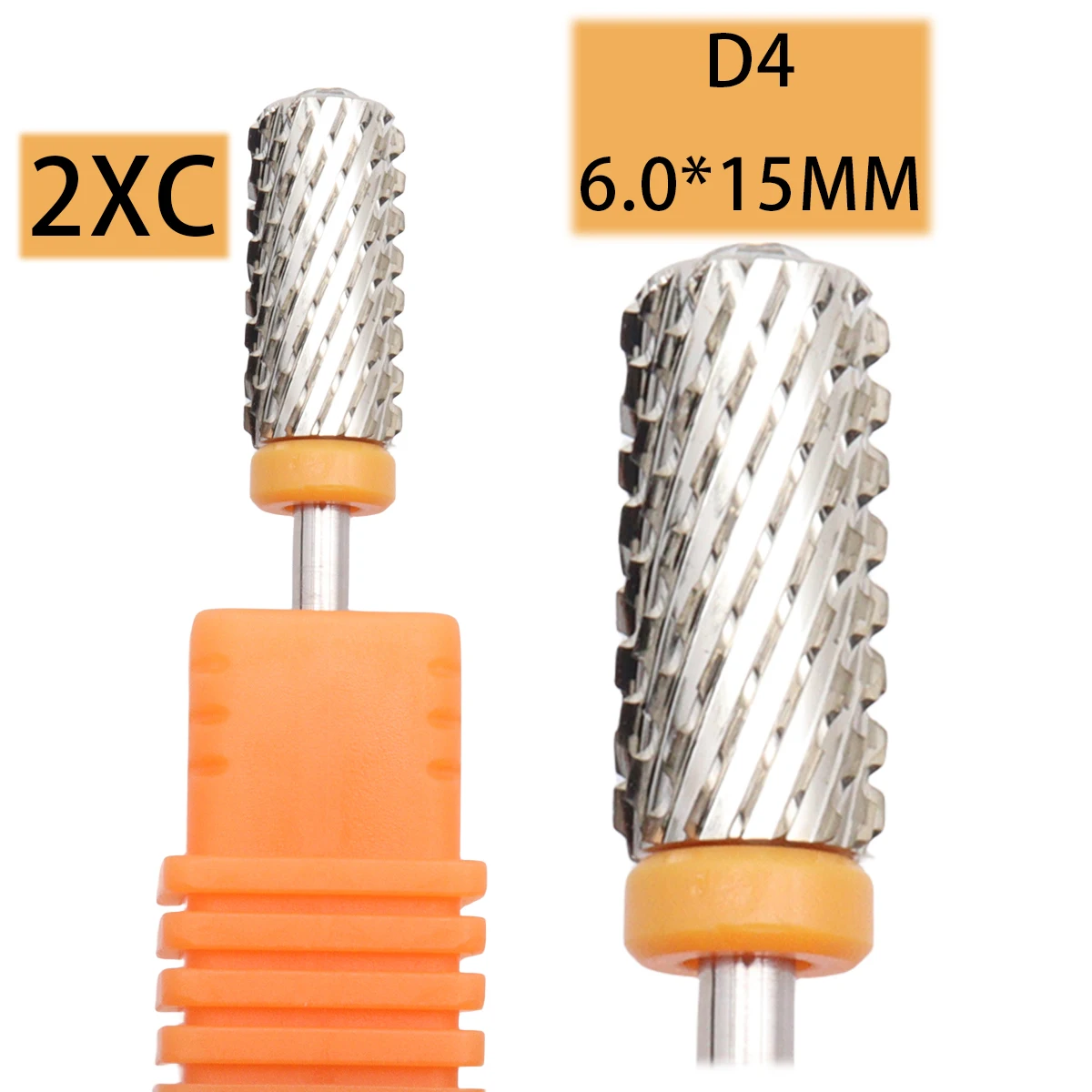 왼손 및 오른손 사용 텅스텐 카바이드 네일 드릴 비트, 밀링 커터, 전기 매니큐어 기계 장비, 큐티클 청소, 2XC 5 in 1