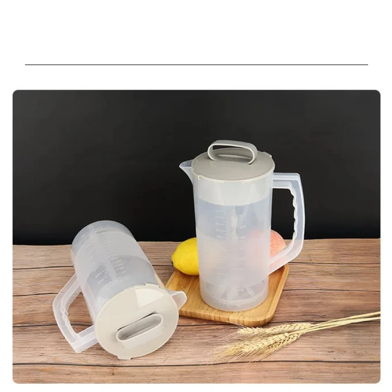 New Style 2000ml Mixing Pitcher Juice Jugs With Wide Nozzle Tea Pitcher Juice Container Leak Proof Mixing Pitcher