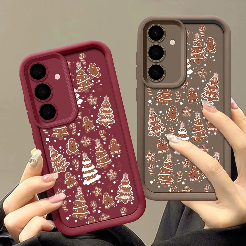 Festive Merry Christmas Trees Phone Case Cover