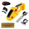 21V 2 in 1 Electric Battery Pruner Electric Hedge Trimmer 20000rpm Household Wireless Lawn Mower Pruner Garden Bush Scissors 2