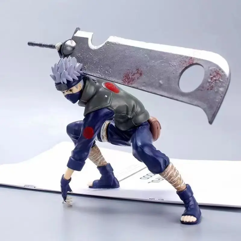 

Anime Naruto Hatake Kakashi Figures NARUTO Accessories Action Figure Model Doll Cartoon Kids Children Toys Cool Birthday Gifts
