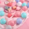 50 PCS Ocean Ball Kids Ball Colorful Fun Plastic Ball Pit Balls for Babies Kids Children Playground Games Tent Toys Ball Packing 2