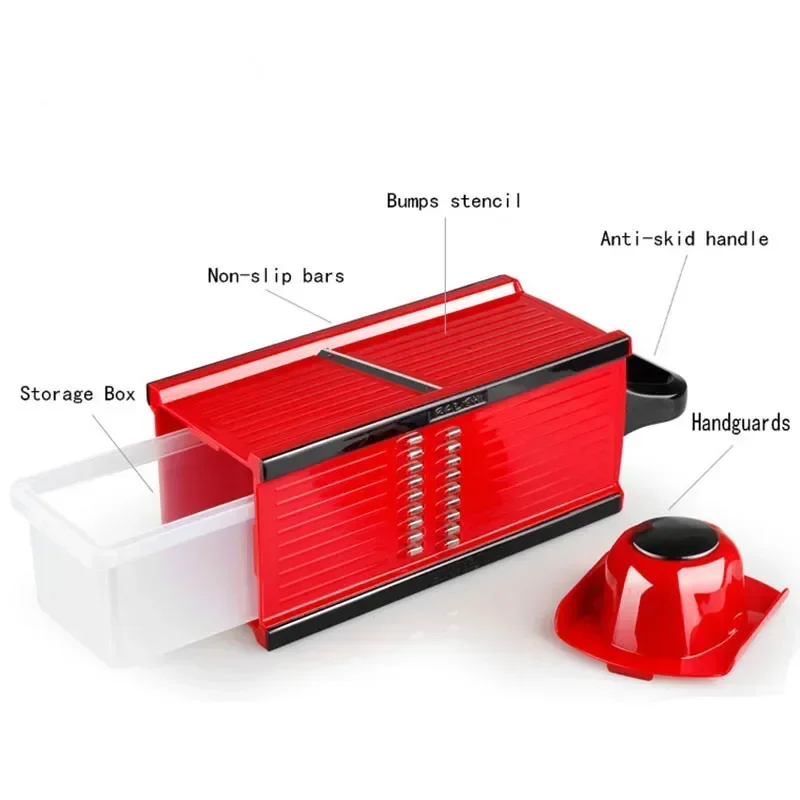 Multi Mandoline 4 1 in Vegetable Slicer Steel Stainless Cutting Vegetables Creative Grater Kitchen Gadget Carrot Potato cutter
