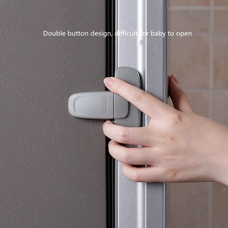 2 Serrure Di Sicurezza Per Frigorifero Con Password 3 Cifre – Adesive Per Bambini, Forno, Armadio E Cassetto – Nessuna Foratura