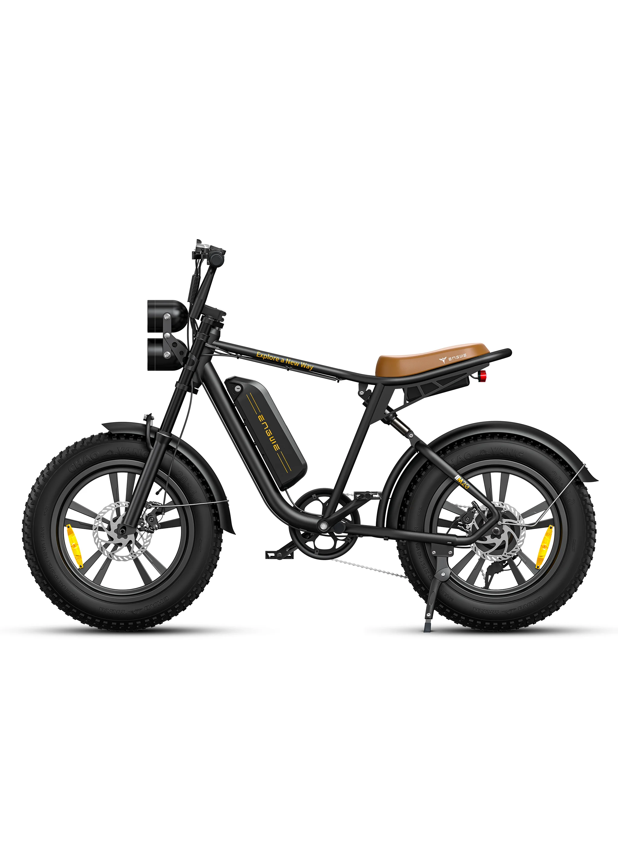 Bici elettrica ENGWE M20 75 km + 75 km a lungo raggio e doppia sospensione - immagine 3