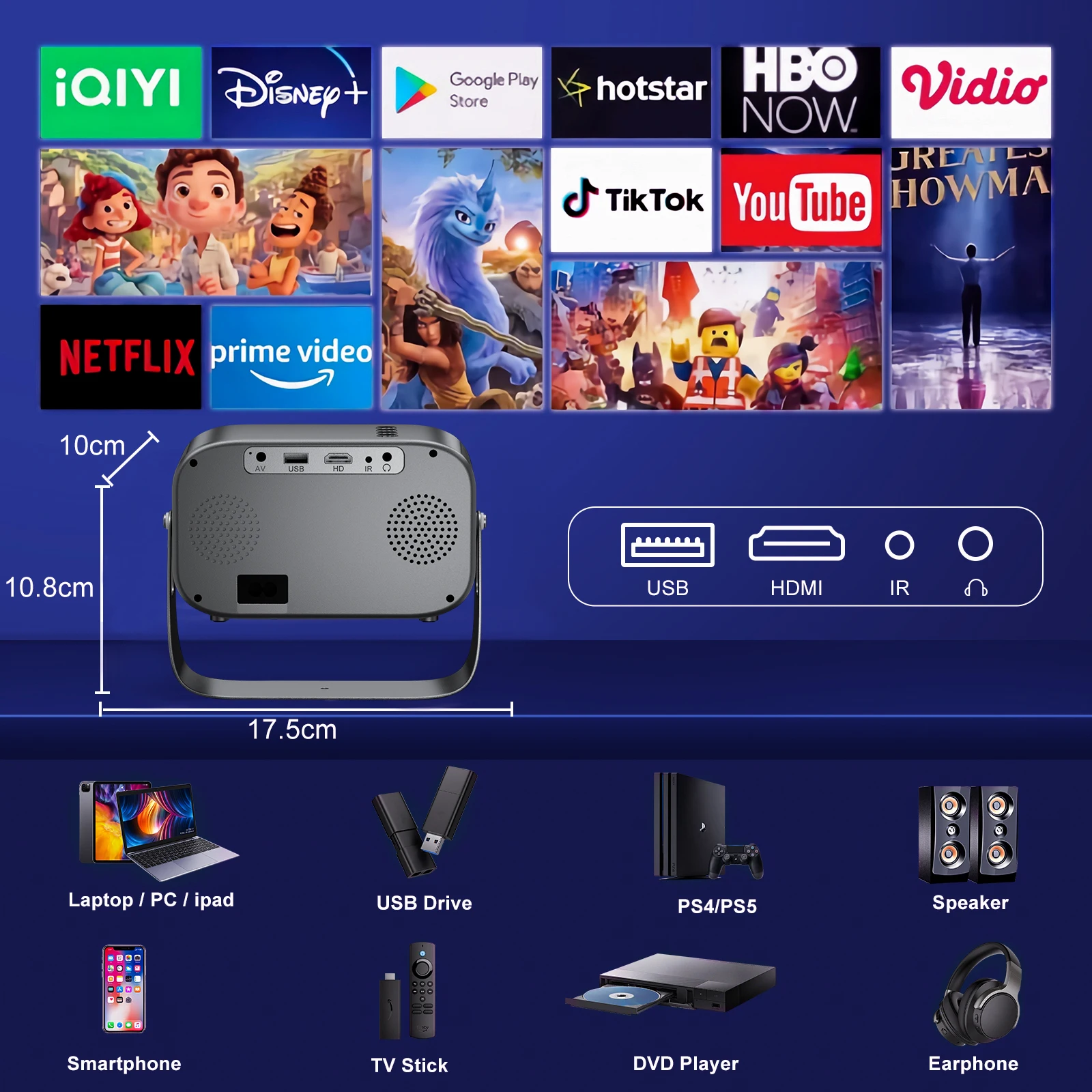 ApexTPZDSSY 안드로이드 11 P28B 프로젝터 4K WIFI BT 지원 1080P 스마트 홈 시네마 극장 비머 영화 에어플레이 미라캐스트 프로젝터