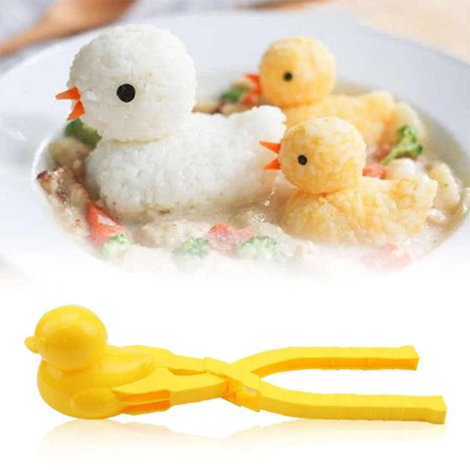 Rices Mold for Sushi Making Multifunctional Cartoon Rices Ball Maker Kitchen Non-Sticky Press Bento Tool Kitchen Accessories